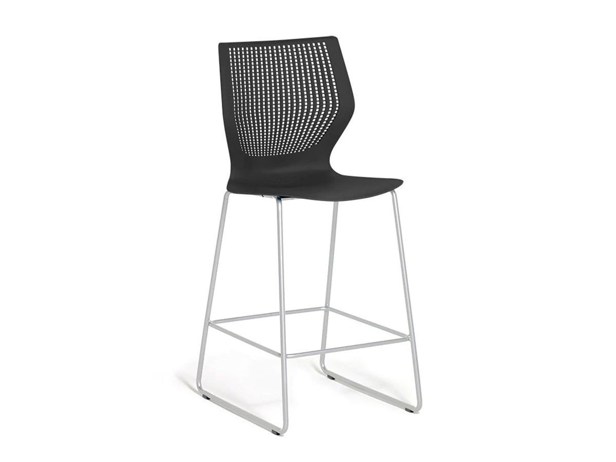 【ノルオフィス/Knoll Office / GOODS】のMultiGeneration High Stool / マルチジェネレーション ハイスツール カウンターハイト インテリア・キッズ・メンズ・レディースファッション・服の通販 founy(ファニー) 　送料無料　Free Shipping　パフォーマンス　Performance　メッシュ　Mesh　ワーク　Work　ホーム・キャンプ・アウトドア・お取り寄せ　Home,Garden,Outdoor,Camping Gear　家具・インテリア　Furniture　チェア・椅子　Chair　オフィスチェア・デスクチェア　Office Chair/Desk Chair　ホーム・キャンプ・アウトドア・お取り寄せ　Home,Garden,Outdoor,Camping Gear　家具・インテリア　Furniture　チェア・椅子　Chair　スツール　Stool　ホーム・キャンプ・アウトドア・お取り寄せ　Home,Garden,Outdoor,Camping Gear　家具・インテリア　Furniture　チェア・椅子　Chair　カウンターチェア・ハイスツール　Counter Chair/High Stool　シェルB オニキス、脚部シルバー|ID: prp329100003900352 ipo3291000000025713356