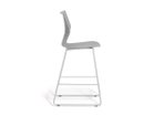 【ノルオフィス/Knoll Office / GOODS】のMultiGeneration High Stool / マルチジェネレーション ハイスツール カウンターハイト シェルG グレー、脚部シルバー|ID: prp329100003900352 ipo3291000000030200426