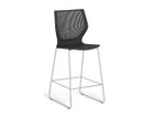 【ノルオフィス/Knoll Office / GOODS】のMultiGeneration High Stool / マルチジェネレーション ハイスツール カウンターハイト シェルB オニキス、脚部シルバー|ID: prp329100003900352 ipo3291000000032501021