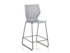 【ノルオフィス/Knoll Office / GOODS】のMultiGeneration High Stool / マルチジェネレーション ハイスツール カウンターハイト シェルG グレー、脚部メタリックグレー|ID: prp329100003900352 ipo3291000000032501023