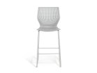 【ノルオフィス/Knoll Office / GOODS】のMultiGeneration Chair High Stool / マルチジェネレーション チェア ハイスツール バーハイト シェルG グレー、脚部シルバー|ID: prp329100003900353 ipo3291000000030200484