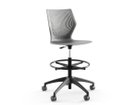 【ノルオフィス/Knoll Office / GOODS】のMultiGeneration High Task Chair / マルチジェネレーション ハイタスクチェア 肘なし シェルC ダークグレー、脚部ブラック|ID:prp329100003900354