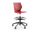 【ノルオフィス/Knoll Office / GOODS】のMultiGeneration High Task Chair / マルチジェネレーション ハイタスクチェア 肘なし シェルR ダークレッド、脚部ブラック|ID:prp329100003900354