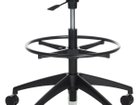 【ノルオフィス/Knoll Office / GOODS】のMultiGeneration High Task Chair / マルチジェネレーション ハイタスクチェア 肘なし フットリング(足置き)はブラック色で共通です。|ID:prp329100003900354