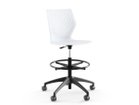 【ノルオフィス/Knoll Office / GOODS】のMultiGeneration High Task Chair / マルチジェネレーション ハイタスクチェア 肘なし シェルW オフホワイト、脚部ブラック|ID: prp329100003900354 ipo3291000000032501126