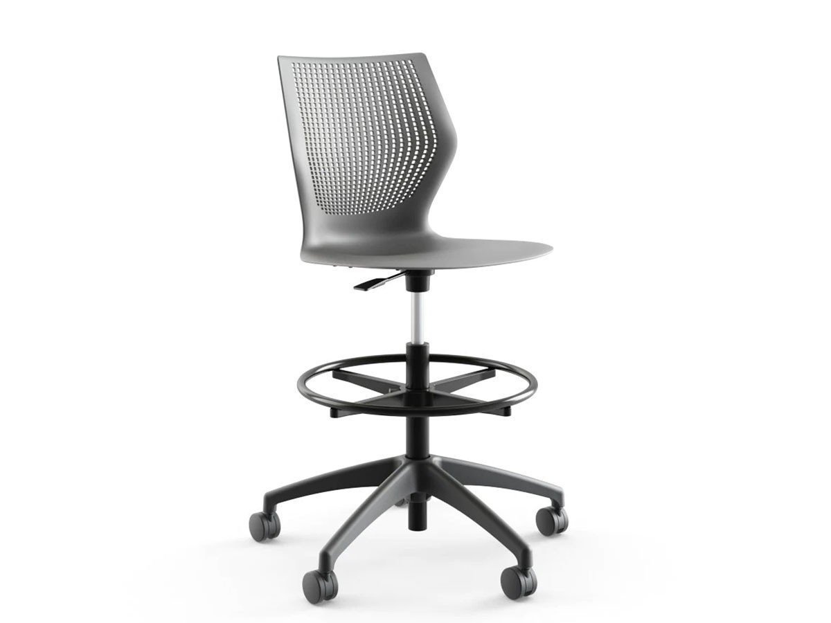 【ノルオフィス/Knoll Office / GOODS】のMultiGeneration High Task Chair / マルチジェネレーション ハイタスクチェア 肘なし インテリア・キッズ・メンズ・レディースファッション・服の通販 founy(ファニー) 　送料無料　Free Shipping　メッシュ　Mesh　ワーク　Work　ホーム・キャンプ・アウトドア・お取り寄せ　Home,Garden,Outdoor,Camping Gear　家具・インテリア　Home Furniture & Interior. Stylish & Functional Living Spaces　チェア・椅子　Chair　オフィスチェア・デスクチェア　Office Chair/Desk Chair　ホーム・キャンプ・アウトドア・お取り寄せ　Home,Garden,Outdoor,Camping Gear　家具・インテリア　Home Furniture & Interior. Stylish & Functional Living Spaces　チェア・椅子　Chair　カウンターチェア・ハイスツール　Counter Chair/High Stool　シェルC ダークグレー、脚部ブラック|ID: prp329100003900354 ipo3291000000032501129