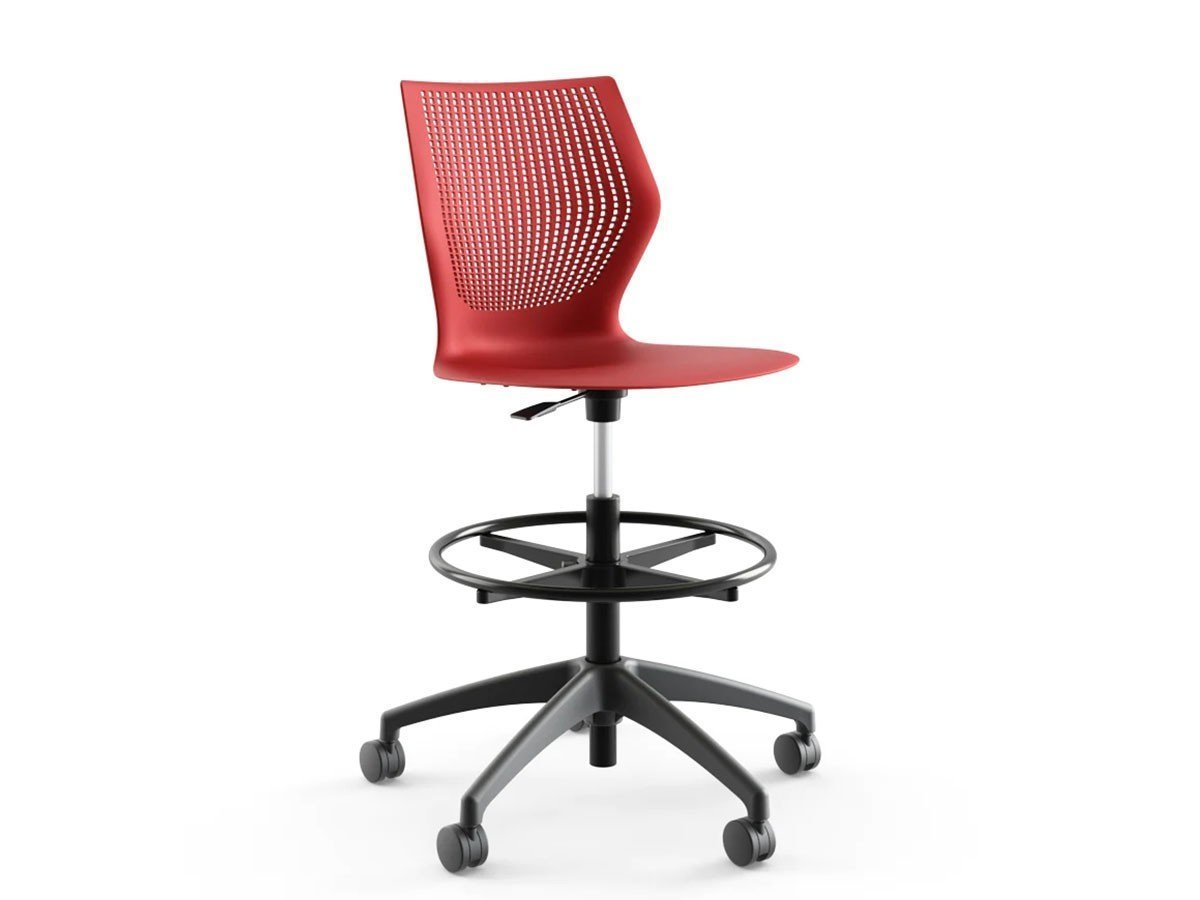 【ノルオフィス/Knoll Office / GOODS】のMultiGeneration High Task Chair / マルチジェネレーション ハイタスクチェア 肘なし インテリア・キッズ・メンズ・レディースファッション・服の通販 founy(ファニー) 　送料無料　Free Shipping　メッシュ　Mesh　ワーク　Work　ホーム・キャンプ・アウトドア・お取り寄せ　Home,Garden,Outdoor,Camping Gear　家具・インテリア　Home Furniture & Interior. Stylish & Functional Living Spaces　チェア・椅子　Chair　オフィスチェア・デスクチェア　Office Chair/Desk Chair　ホーム・キャンプ・アウトドア・お取り寄せ　Home,Garden,Outdoor,Camping Gear　家具・インテリア　Home Furniture & Interior. Stylish & Functional Living Spaces　チェア・椅子　Chair　カウンターチェア・ハイスツール　Counter Chair/High Stool　シェルR ダークレッド、脚部ブラック|ID: prp329100003900354 ipo3291000000032501131