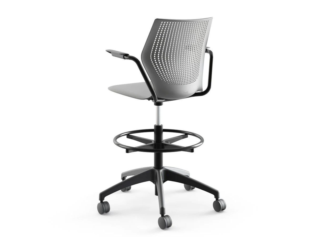 【ノルオフィス/Knoll Office / GOODS】のMultiGeneration High Task Chair / マルチジェネレーション ハイタスクチェア 固定肘 インテリア・キッズ・メンズ・レディースファッション・服の通販 founy(ファニー) 　送料無料　Free Shipping　メッシュ　Mesh　ワーク　Work　ホーム・キャンプ・アウトドア・お取り寄せ　Home,Garden,Outdoor,Camping Gear　家具・インテリア　Home Furniture & Interior. Stylish & Functional Living Spaces　チェア・椅子　Chair　オフィスチェア・デスクチェア　Office Chair/Desk Chair　ホーム・キャンプ・アウトドア・お取り寄せ　Home,Garden,Outdoor,Camping Gear　家具・インテリア　Home Furniture & Interior. Stylish & Functional Living Spaces　チェア・椅子　Chair　カウンターチェア・ハイスツール　Counter Chair/High Stool　シェルC ダークグレー、アームブラック、脚部ブラック|ID: prp329100003900355 ipo3291000000032501006