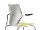 【ノルオフィス/Knoll Office / GOODS】のMultiGeneration High Task Chair / マルチジェネレーション ハイタスクチェア 固定肘 アームカラー「シルバー」参考イメージ|ID: prp329100003900355 ipo3291000000032501015