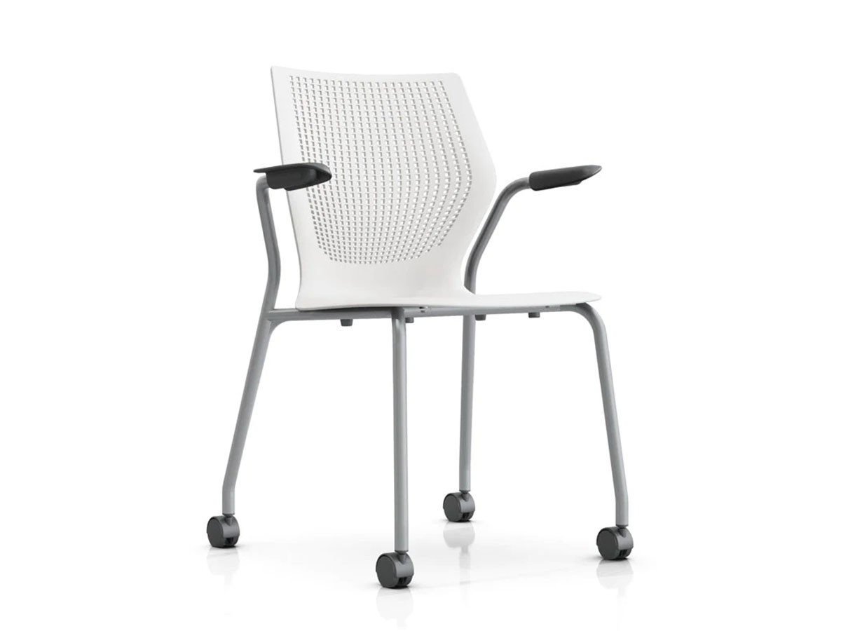 【ノルオフィス/Knoll Office / GOODS】のMultiGeneration Chair / マルチジェネレーション チェア スタッキングベース 固定肘 キャスター脚 インテリア・キッズ・メンズ・レディースファッション・服の通販 founy(ファニー) 　送料無料　Free Shipping　おすすめ　Recommend　パフォーマンス　Performance　メッシュ　Mesh　ワーク　Work　ホーム・キャンプ・アウトドア・お取り寄せ　Home,Garden,Outdoor,Camping Gear　家具・インテリア　Furniture　チェア・椅子　Chair　オフィスチェア・デスクチェア　Office Chair/Desk Chair　シェルW オフホワイト、フレームシルバー|ID: prp329100003900356 ipo3291000000025713433