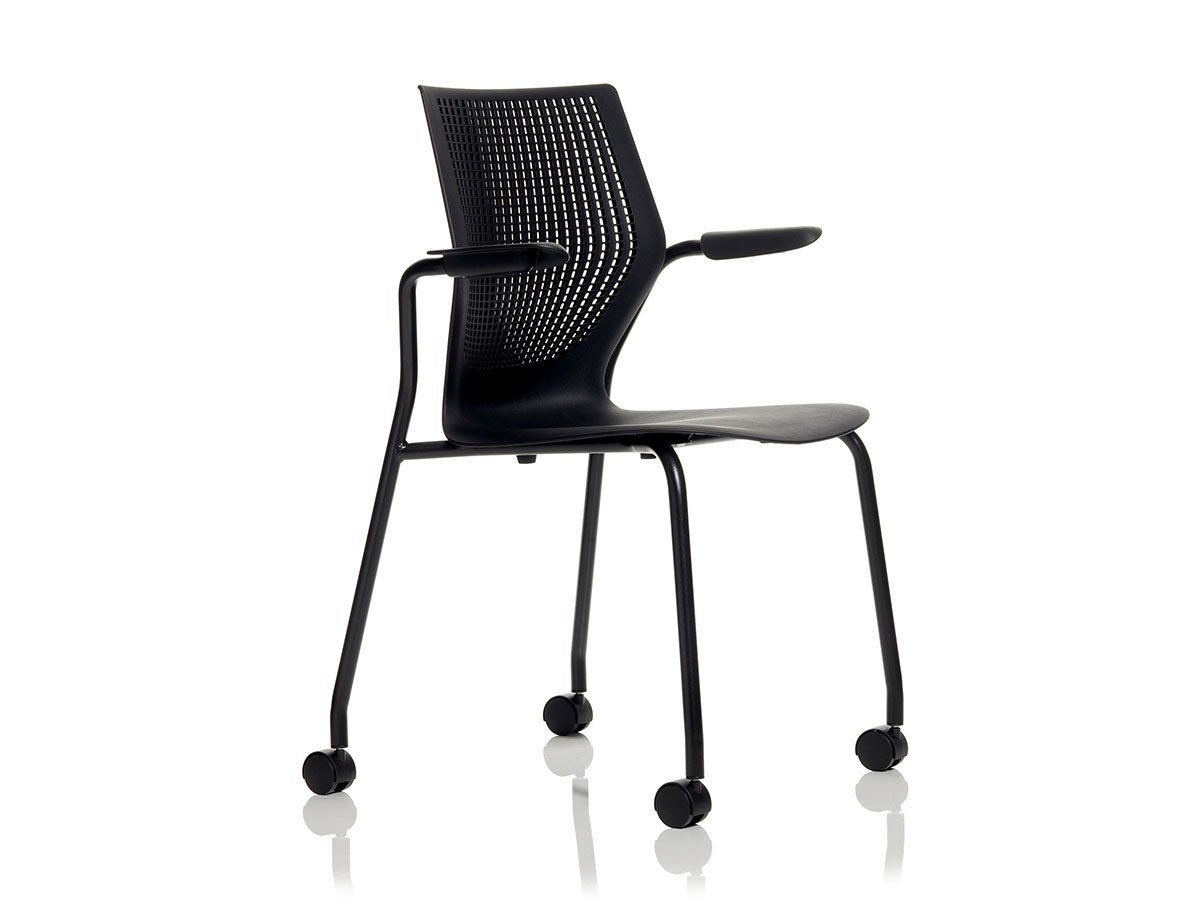 【ノルオフィス/Knoll Office / GOODS】のMultiGeneration Chair / マルチジェネレーション チェア スタッキングベース 固定肘 キャスター脚 インテリア・キッズ・メンズ・レディースファッション・服の通販 founy(ファニー) 　送料無料　Free Shipping　おすすめ　Recommended / Our Picks　パフォーマンス　Performance, Active Function　メッシュ　Mesh, Net Fabric　ワーク　Workwear, Utility Style　ホーム・キャンプ・アウトドア・お取り寄せ　Home Living / Home & Lifestyle / Camping Gear / Outdoor Camping　家具・インテリア　Home Furniture & Interior. Stylish & Functional Living Spaces　チェア・椅子　Seating & Chairs　オフィスチェア・在宅ワーク用チェア　Office & Desk Chairs　シェルB オニキス、フレームブラック|ID: prp329100003900356 ipo3291000000034629307