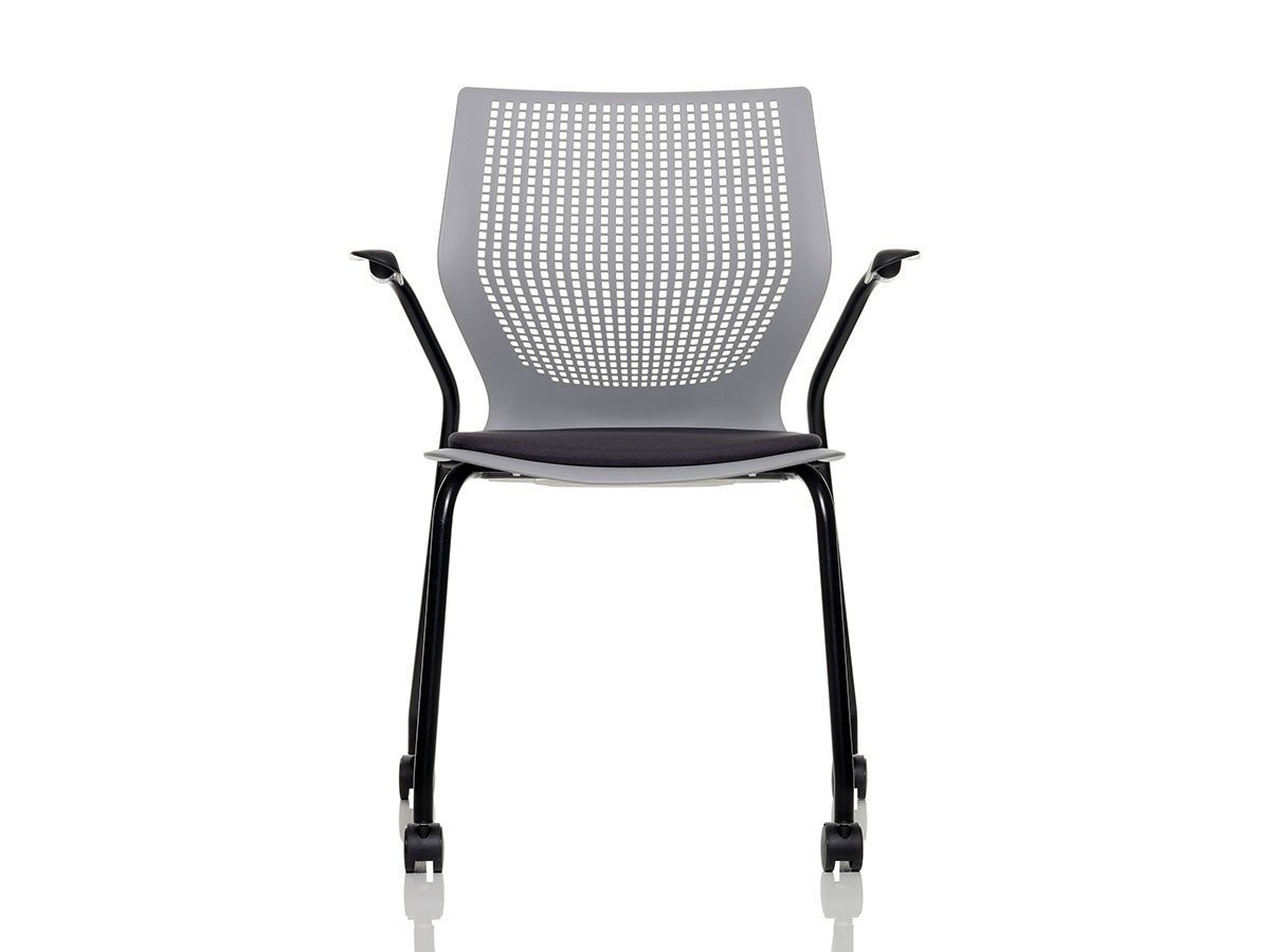 【ノルオフィス/Knoll Office / GOODS】のMultiGeneration Chair / マルチジェネレーション チェア スタッキングベース 固定肘 キャスター脚 インテリア・キッズ・メンズ・レディースファッション・服の通販 founy(ファニー) 　送料無料　Free Shipping　おすすめ　Recommended / Our Picks　パフォーマンス　Performance, Active Function　メッシュ　Mesh, Net Fabric　ワーク　Workwear, Utility Style　ホーム・キャンプ・アウトドア・お取り寄せ　Home Living / Home & Lifestyle / Camping Gear / Outdoor Camping　家具・インテリア　Home Furniture & Interior. Stylish & Functional Living Spaces　チェア・椅子　Seating & Chairs　オフィスチェア・在宅ワーク用チェア　Office & Desk Chairs　シェルG グレー、フレームブラック|ID: prp329100003900356 ipo3291000000034629319
