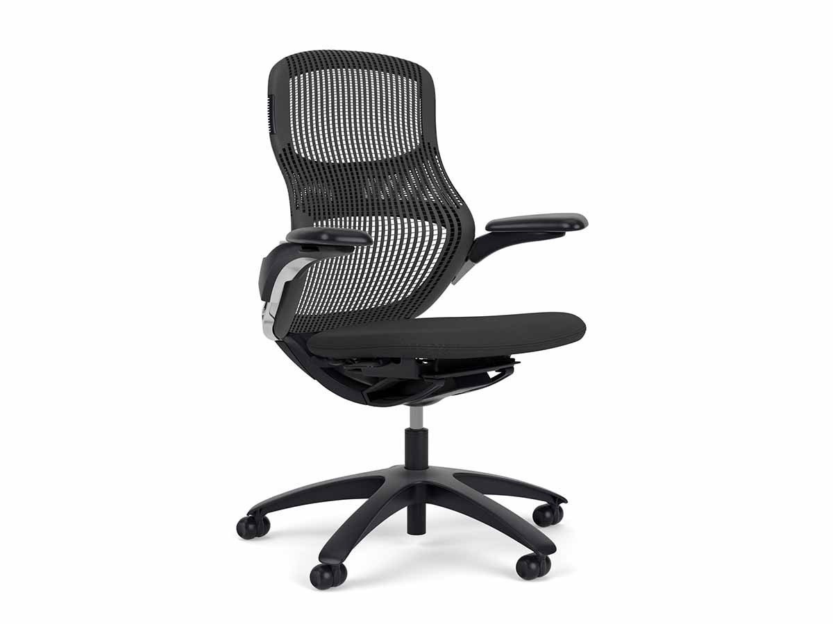 【ノルオフィス/Knoll Office / GOODS】のGeneration Chair / ジェネレーション チェア ハイパフォーマンス肘 インテリア・キッズ・メンズ・レディースファッション・服の通販 founy(ファニー) 　ストレッチ　Stretch　パターン　Pattern　パフォーマンス　Performance　フォーマル　Formal　フレーム　Flame　ワーク　Work　送料無料　Free Shipping　ビジネス 仕事 通勤　Business　ホーム・キャンプ・アウトドア・お取り寄せ　Home,Garden,Outdoor,Camping Gear　家具・インテリア　Furniture　チェア・椅子　Chair　オフィスチェア・デスクチェア　Office Chair/Desk Chair　張地:01 ストーム(Base Faic)、バックネット:01 ストーム、フレーム:ダーク、脚部:樹|ID: prp329100003900358 ipo3291000000025713459