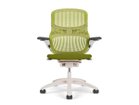 【ノルオフィス/Knoll Office / GOODS】のGeneration Chair / ジェネレーション チェア ハイパフォーマンス肘 張地:05 レモングラス(Base Faic)、バックネット:05 レモングラス、フレーム:ライト、|ID:prp329100003900358