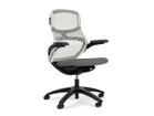 【ノルオフィス/Knoll Office / GOODS】のGeneration Chair / ジェネレーション チェア ハイパフォーマンス肘 張地:03 ぺブル(Base Faic)、バックネット:02 メティア、フレーム:ダーク、脚部:樹脂|ID: prp329100003900358 ipo3291000000032500673