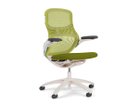 【ノルオフィス/Knoll Office / GOODS】のGeneration Chair / ジェネレーション チェア ハイパフォーマンス肘 張地:05 レモングラス(Base Faic)、バックネット:05 レモングラス、フレーム:ライト、|ID: prp329100003900358 ipo3291000000032500676