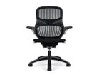 【ノルオフィス/Knoll Office / GOODS】のGeneration Chair / ジェネレーション チェア ハイパフォーマンス肘 張地:09 オニキス(Base Faic)、バックネット:09 オニキス、フレーム:ダーク、脚部:樹|ID: prp329100003900358 ipo3291000000032500719