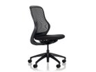 【ノルオフィス/Knoll Office / GOODS】のReGeneration Chair / リジェネレーション チェア 肘なし 張地:09 オニキス(Base Faic)、バックネット:09 オニキス、脚部:樹脂脚|ID:prp329100003900360