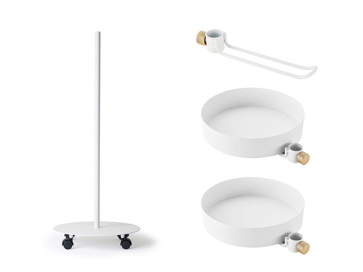 【ドロー ア ライン/DRAW A LINE / GOODS】のMove Set Hook B + Tray × 2 / ムーブ セット フックB + トレー × 2 インテリア・キッズ・メンズ・レディースファッション・服の通販 founy(ファニー) 　アクセサリー　Fashion Accessories　デスク　Desk, Work Desk　マグネット　Magnet, Magnetic Closure　送料無料　Free Shipping　ホーム・キャンプ・アウトドア・お取り寄せ　Home Living / Home & Lifestyle / Camping Gear / Outdoor Camping　家具・インテリア　Home Furniture & Interior. Stylish & Functional Living Spaces　デスク・机　Study & Work Desks　デスクワゴン・サイドワゴン　Mobile Pedestal /Office Cart　ホーム・キャンプ・アウトドア・お取り寄せ　Home Living / Home & Lifestyle / Camping Gear / Outdoor Camping　家具・インテリア　Home Furniture & Interior. Stylish & Functional Living Spaces　収納家具・キャビネット　Storage Furniture　チェストワゴン・移動式収納　Mobile Wagon　本商品はこちらのパーツがセットになっています(ホワイト)セット内容:ムーブロッド ×|ID: prp329100003900368 ipo3291000000036839804