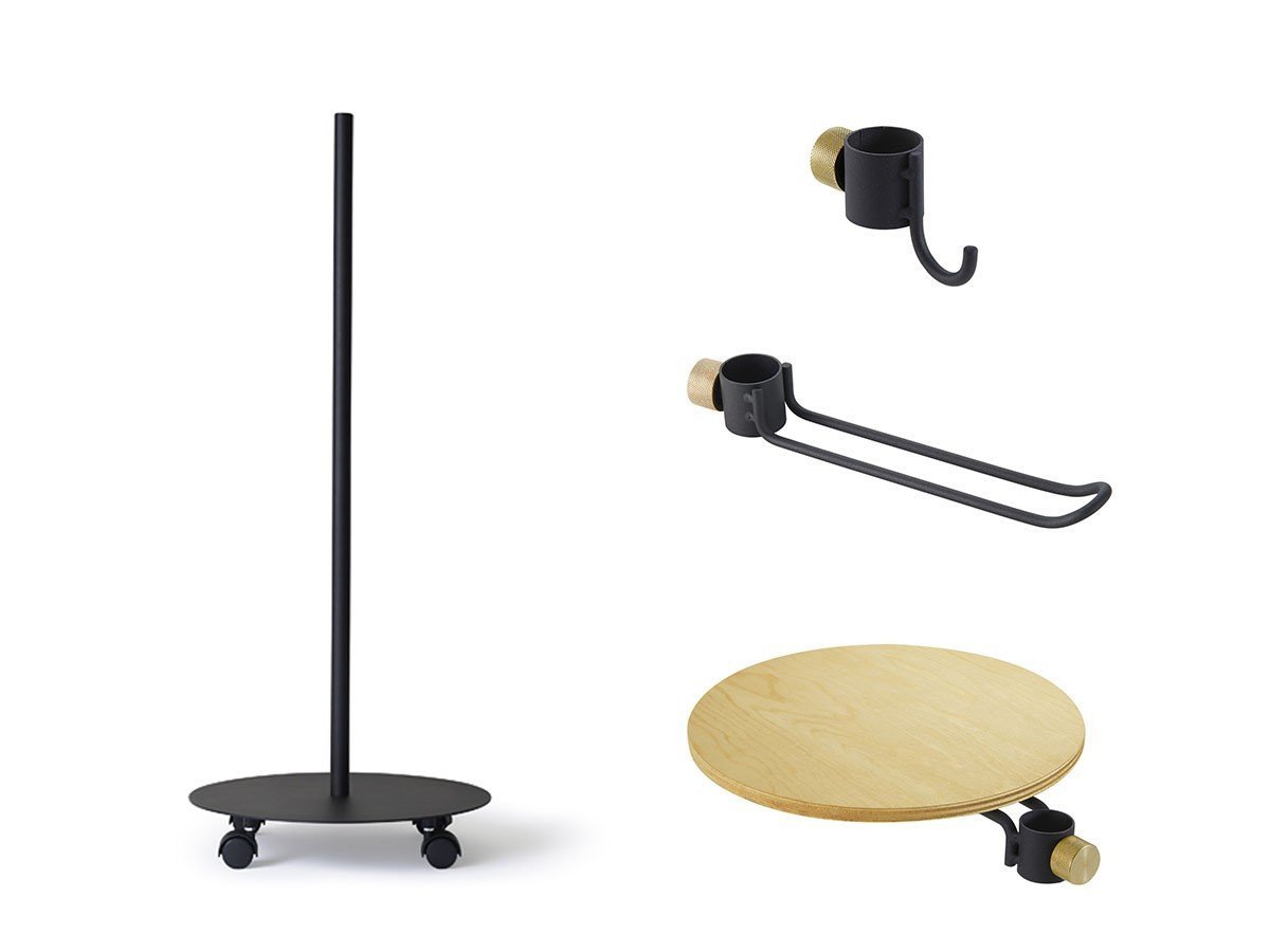 【ドロー ア ライン/DRAW A LINE / GOODS】のMove Set Hook A + Hook B + Table A / ムーブ セット フックA + フックB + テーブルA インテリア・キッズ・メンズ・レディースファッション・服の通販 founy(ファニー) 　アクセサリー　Fashion Accessories　テーブル　Table, Dining Table　デスク　Desk, Work Desk　マグネット　Magnet, Magnetic Closure　送料無料　Free Shipping　ホーム・キャンプ・アウトドア・お取り寄せ　Home Living / Home & Lifestyle / Camping Gear / Outdoor Camping　家具・インテリア　Home Furniture & Interior. Stylish & Functional Living Spaces　テーブル　Dining, Coffee & Side Tables　サイドテーブル・ナイトテーブル　Side & End Tables　ホーム・キャンプ・アウトドア・お取り寄せ　Home Living / Home & Lifestyle / Camping Gear / Outdoor Camping　家具・インテリア　Home Furniture & Interior. Stylish & Functional Living Spaces　デスク・机　Study & Work Desks　デスクワゴン・サイドワゴン　Mobile Pedestal /Office Cart　ホーム・キャンプ・アウトドア・お取り寄せ　Home Living / Home & Lifestyle / Camping Gear / Outdoor Camping　家具・インテリア　Home Furniture & Interior. Stylish & Functional Living Spaces　収納家具・キャビネット　Storage Furniture　チェストワゴン・移動式収納　Mobile Wagon　本商品はこちらのパーツがセットになっています(ブラック)セット内容:ムーブロッド ×|ID: prp329100003900369 ipo3291000000036770752