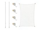 【ドロー ア ライン/DRAW A LINE / GOODS】のUtility Net Set / ユーティリティネット セット 本商品はこちらのパーツがセットになっています(ホワイト)セット内容:テンションロッド|ID: prp329100003900375 ipo3291000000027387885