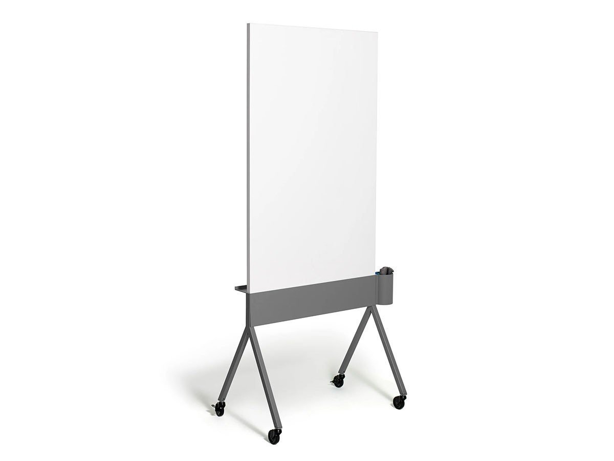 【ノルオフィス/Knoll Office / GOODS】のMobile Markerboard / モバイルマーカーボード インテリア・キッズ・メンズ・レディースファッション・服の通販 founy(ファニー) 　スマート　Smart　フィット　Fit　ホーム・キャンプ・アウトドア・お取り寄せ　Home,Garden,Outdoor,Camping Gear　家具・インテリア　Home Furniture & Interior. Stylish & Functional Living Spaces　その他 インテリア雑貨、家具　Furniture, Interior, Others　ミディアムグレイ、カップ・トレイの付属:各1点付属|ID: prp329100003900376 ipo3291000000032501312