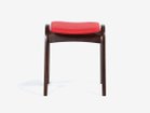 【秋田木工/Akimoku / GOODS】のStool No.202 / スツール No.202 ブナ材 張地:RED(PVC)レッド、フレームウォールナット WN|ID: prp329100003907672 ipo3291000000030196512