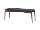 【秋田木工/Akimoku / GOODS】のLYKKE Bench / リュッケ ベンチ 張地:ブラッシュ48(ブラッシュ)、フレームブラックウォールナット BWN|ID: prp329100003907680 ipo3291000000030196654