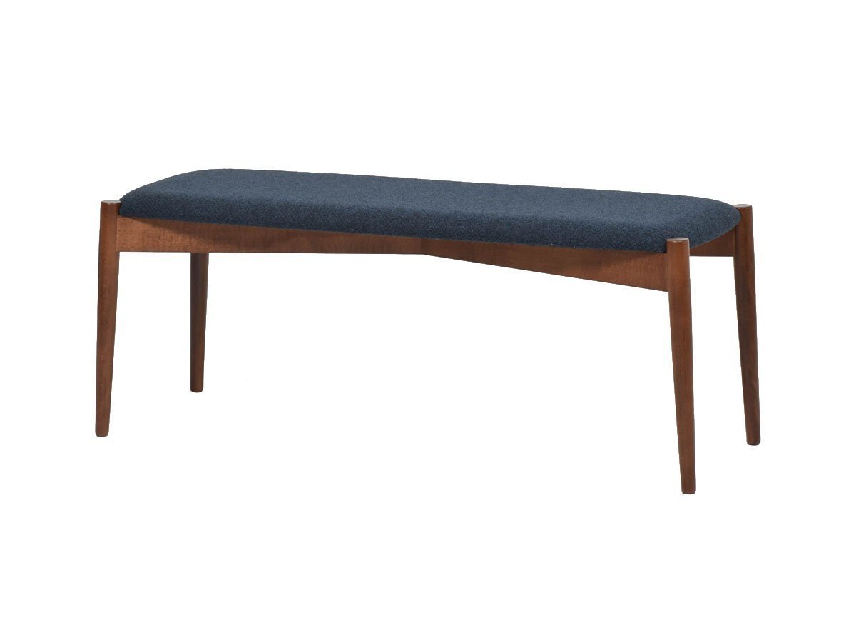 【秋田木工/Akimoku / GOODS】のLYKKE Bench / リュッケ ベンチ インテリア・キッズ・メンズ・レディースファッション・服の通販 founy(ファニー) 　送料無料　Free Shipping　テーブル　Table　ホーム・キャンプ・アウトドア・お取り寄せ　Home,Garden,Outdoor,Camping Gear　家具・インテリア　Furniture　チェア・椅子　Chair　ベンチ・ダイニングベンチ　Bench/Dining Bench　張地:ブラッシュ48(ブラッシュ)、フレームブラックウォールナット BWN|ID: prp329100003907680 ipo3291000000030196654