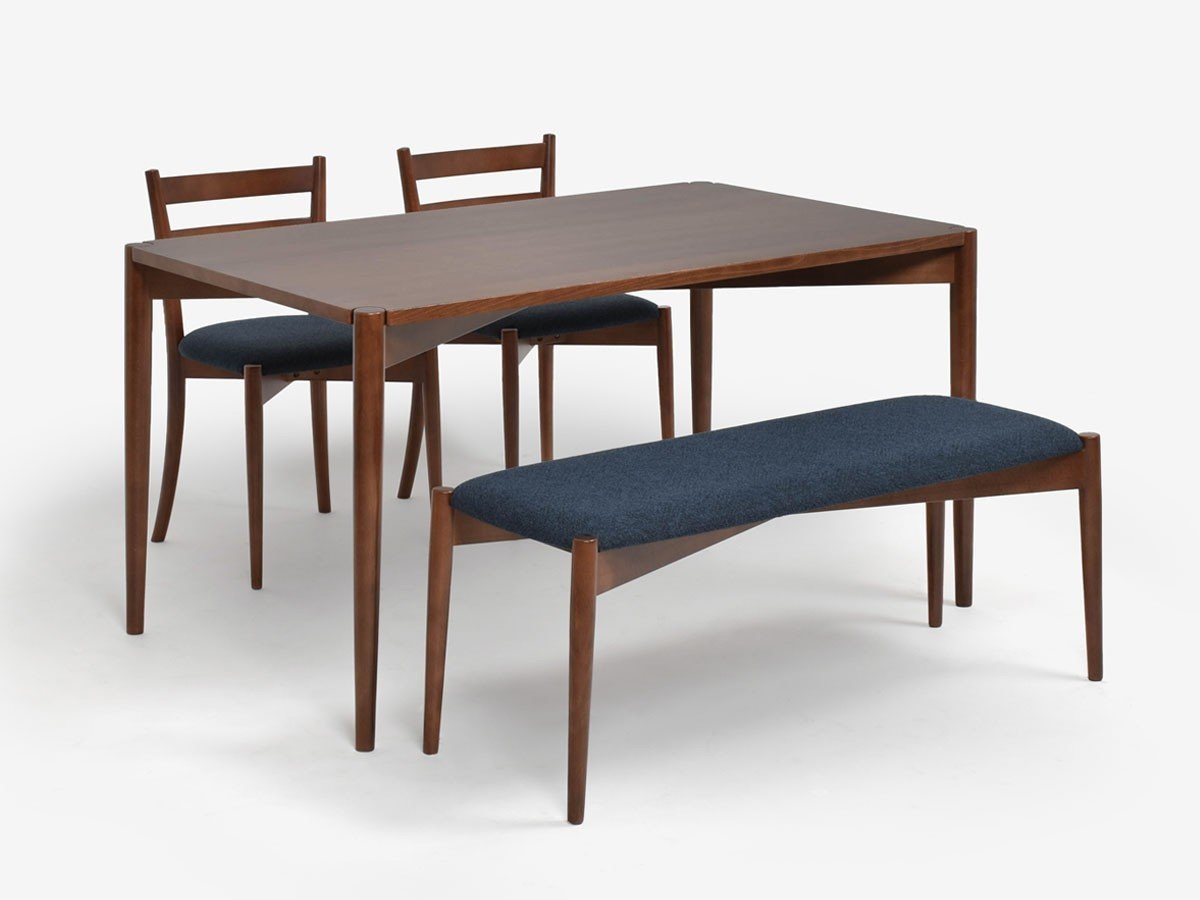 【秋田木工/Akimoku / GOODS】のLYKKE Bench / リュッケ ベンチ インテリア・キッズ・メンズ・レディースファッション・服の通販 founy(ファニー) 　送料無料　Free Shipping　テーブル　Table　ホーム・キャンプ・アウトドア・お取り寄せ　Home,Garden,Outdoor,Camping Gear　家具・インテリア　Furniture　チェア・椅子　Chair　ベンチ・ダイニングベンチ　Bench/Dining Bench　張地:ブラッシュ48(ブラッシュ)、フレームブラックウォールナット BWN|ID: prp329100003907680 ipo3291000000030196687