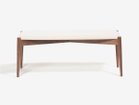 【秋田木工/Akimoku / GOODS】のLYKKE Bench / リュッケ ベンチ 張地:7341(デクレア2)、フレームブラックウォールナット BWN|ID: prp329100003907680 ipo3291000000030196718