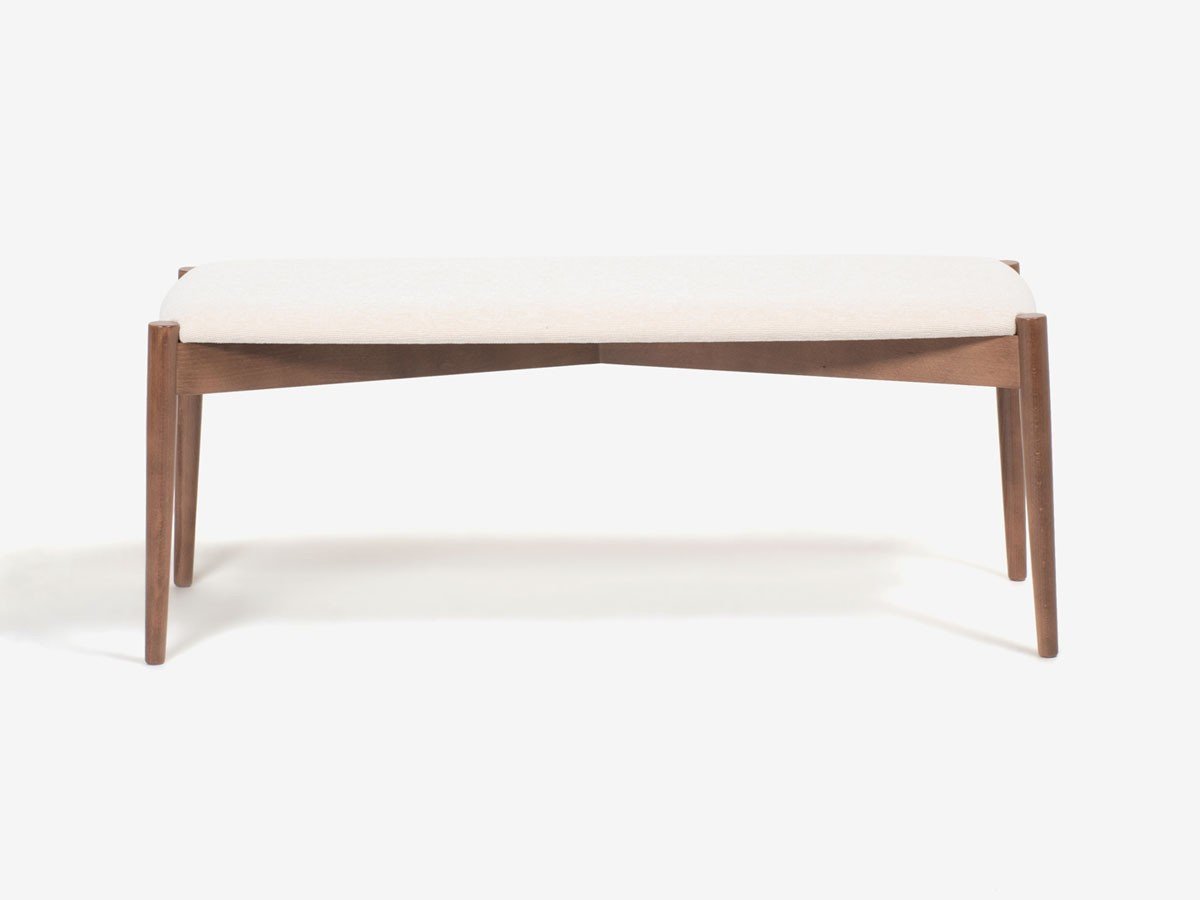 【秋田木工/Akimoku / GOODS】のLYKKE Bench / リュッケ ベンチ インテリア・キッズ・メンズ・レディースファッション・服の通販 founy(ファニー) 　送料無料　Free Shipping　テーブル　Table　ホーム・キャンプ・アウトドア・お取り寄せ　Home,Garden,Outdoor,Camping Gear　家具・インテリア　Furniture　チェア・椅子　Chair　ベンチ・ダイニングベンチ　Bench/Dining Bench　張地:7341(デクレア2)、フレームブラックウォールナット BWN|ID: prp329100003907680 ipo3291000000030196718