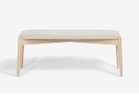 【秋田木工/Akimoku / GOODS】のLYKKE Bench / リュッケ ベンチ 張地:7341(デクレア2)、フレーム白木塗装|ID: prp329100003907680 ipo3291000000030196741
