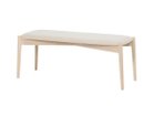 【秋田木工/Akimoku / GOODS】のLYKKE Bench / リュッケ ベンチ 張地:7341(デクレア2)、フレーム白木塗装|ID: prp329100003907680 ipo3291000000035340765