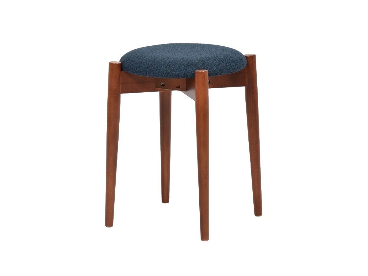 【秋田木工/Akimoku / GOODS】のLYKKE STOOL / リュッケ スツール インテリア・キッズ・メンズ・レディースファッション・服の通販 founy(ファニー) 　送料無料　Free Shipping　テーブル　Table, Dining Table　ホーム・キャンプ・アウトドア・お取り寄せ　Home Living / Home & Lifestyle / Camping Gear / Outdoor Camping　家具・インテリア　Home Furniture & Interior. Stylish & Functional Living Spaces　チェア・椅子　Seating & Chairs　スツール・バースツール　Stools & Bar Stools　張地:ブラッシュ48(ブラッシュ)、フレームブラックウォールナット BWN|ID: prp329100003907682 ipo3291000000033395356
