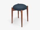 【秋田木工/Akimoku / GOODS】のLYKKE STOOL / リュッケ スツール 張地:ブラッシュ48(ブラッシュ)、フレームブラックウォールナット BWN|ID: prp329100003907682 ipo3291000000033395363