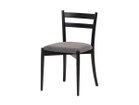 【秋田木工/Akimoku / GOODS】のLYKKE Dining Chair / リュッケ ダイニングチェア 張座 張地:7345(デクレア2)、フレームブラック艶消し|ID: prp329100003907685 ipo3291000000034230719