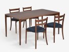 【秋田木工/Akimoku / GOODS】のLYKKE Dining Chair / リュッケ ダイニングチェア 張座 張地:ブラッシュ48(ブラッシュ)、フレームブラックウォールナット BWN|ID: prp329100003907685 ipo3291000000034230724