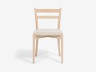 【秋田木工/Akimoku / GOODS】のLYKKE Dining Chair / リュッケ ダイニングチェア 張座 張地:7341(デクレア2)、フレーム白木塗装|ID: prp329100003907685 ipo3291000000034230727