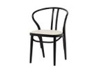 【秋田木工/Akimoku / GOODS】のDining Chair No.503-OU / ダイニングチェア No.503-OU ブナ材 張地:ソフトWH(ソフトレザー)、フレームダークブラウン DB|ID:prp329100003907700