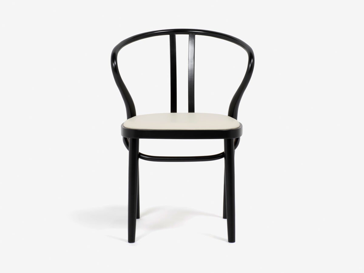 【秋田木工/Akimoku / GOODS】のDining Chair No.503-OU / ダイニングチェア No.503-OU ブナ材 インテリア・キッズ・メンズ・レディースファッション・服の通販 founy(ファニー) 　送料無料　Free Shipping　ホーム・キャンプ・アウトドア・お取り寄せ　Home Living / Home & Lifestyle / Camping Gear / Outdoor Camping　家具・インテリア　Home Furniture & Interior. Stylish & Functional Living Spaces　チェア・椅子　Seating & Chairs　ダイニングチェア・木製チェア　Dining Chairs　張地:ソフトWH(ソフトレザー)、フレームブラック BK|ID: prp329100003907700 ipo3291000000033314979
