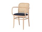 【秋田木工/Akimoku / GOODS】のDining Chair No.712A-RU / ダイニングチェア No.712A-RU フレームカラー「白木塗装」参考イメージ|ID:prp329100003907702