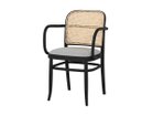 【秋田木工/Akimoku / GOODS】のDining Chair No.712A-RU / ダイニングチェア No.712A-RU フレームカラー「ウッドライクブラック WLBK」参考イメージ|ID:prp329100003907702