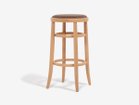 【秋田木工/Akimoku / GOODS】のCounter Chair No.209-U / カウンターチェア No.209-U 高さ62cm 張地:A-12(Aシリーズ)、フレームナチュラル NA|ID:prp329100003907707