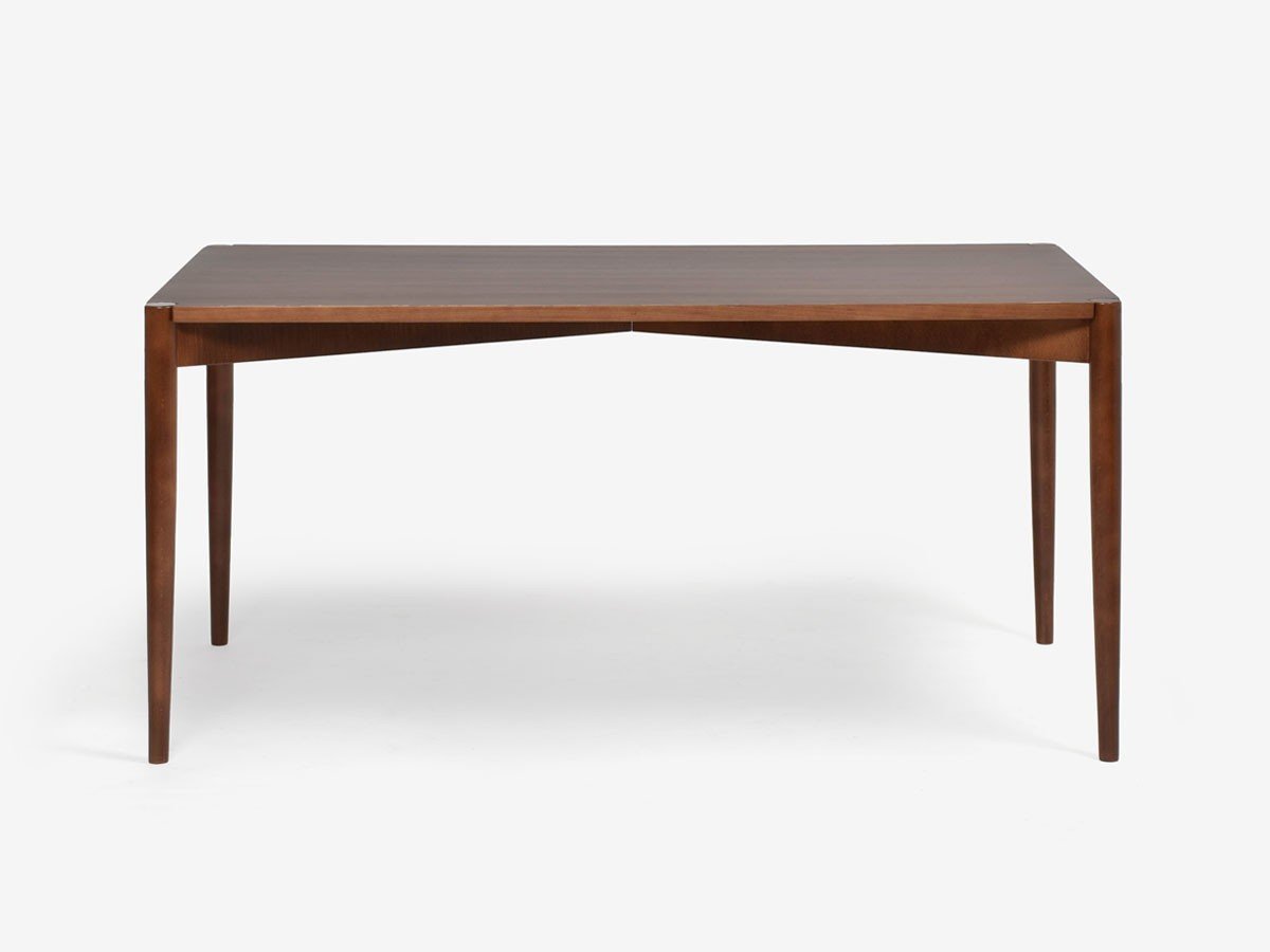 【秋田木工/Akimoku / GOODS】のLYKKE Dining Table / リュッケ ダイニングテーブル 幅150cm インテリア・キッズ・メンズ・レディースファッション・服の通販 founy(ファニー) 　テーブル　Table　ホーム・キャンプ・アウトドア・お取り寄せ　Home,Garden,Outdoor,Camping Gear　家具・インテリア　Furniture　テーブル　Table　ダイニングテーブル　Dining Table　ブラックウォールナット BWN|ID: prp329100003907734 ipo3291000000025787758