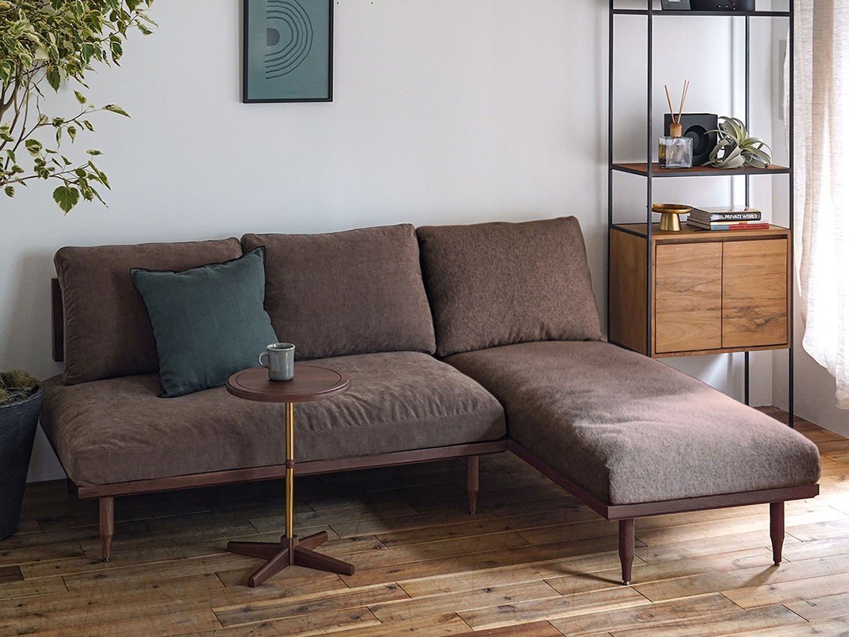 【エクリュクス/ecruxe / GOODS】のEPI 2P + COUCH SOFA / エピ 2Pソファ + カウチソファ(ウォールナット) 人気、トレンドファッション・服の通販 founy(ファニー) 　クッション　Cushion, Throw Pillow　コンパクト　Compact, Small Size　シリコン　Silicone, Silicone Material　台形　A-Line, Trapezoid Shape　フィット　Fit, Slim Fit　フェザー　Feather, Feather Detail　フォーム　Form　ペンシル　Pencil, Pencil Skirt　ラグジュアリー　Luxury, Elegant　送料無料　Free Shipping　ホーム・キャンプ・アウトドア・お取り寄せ　Home Living / Home & Lifestyle / Camping Gear / Outdoor Camping　家具・インテリア　Home Furniture & Interior. Stylish & Functional Living Spaces　ソファー　Couches & Sofas　カウチソファ・シェーズロング　Chaise Lounge Sofas　other-6|ID: prp329100003908829 ipo3291000000031479161