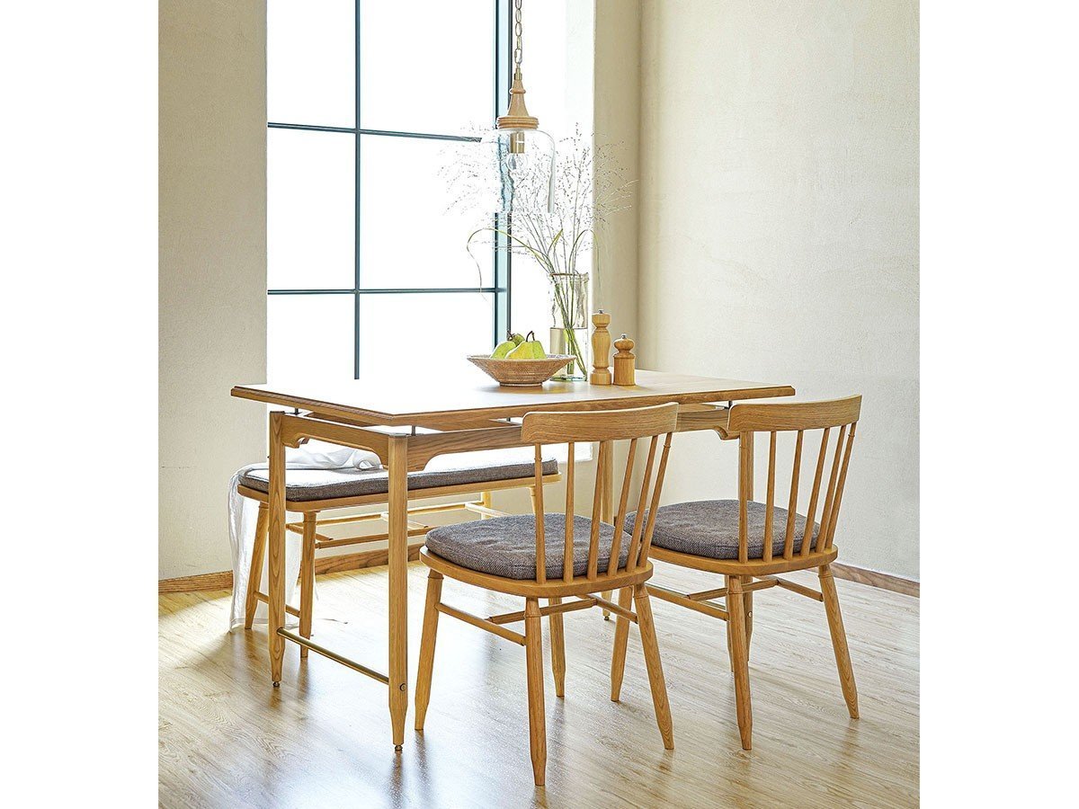 【エクリュクス/ecruxe / GOODS】のEPI DINING TABLE 1200 / エピ ダイニングテーブル 幅120cm(オークナチュラル) 人気、トレンドファッション・服の通販 founy(ファニー) 　アンティーク　Antique　クラシカル　Classical　コンパクト　Compact　スリム　Slim　テーブル　Table　バランス　Balance　送料無料　Free Shipping　ホーム・キャンプ・アウトドア・お取り寄せ　Home,Garden,Outdoor,Camping Gear　家具・インテリア　Home Furniture & Interior. Stylish & Functional Living Spaces　テーブル　Table　ダイニングテーブル　Dining Table　other-2|ID: prp329100003908838 ipo3291000000031479177