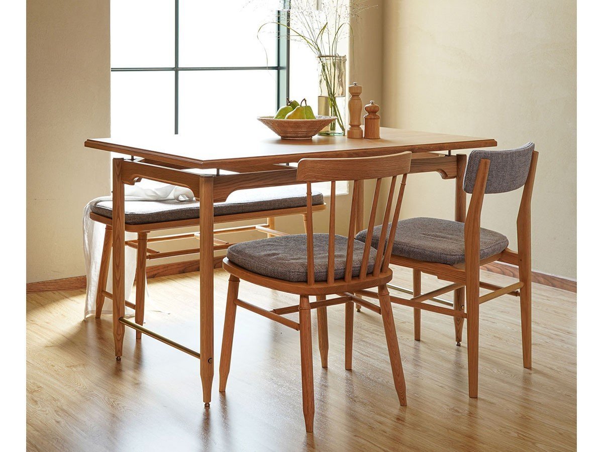 【エクリュクス/ecruxe / GOODS】のEPI DINING TABLE 1200 / エピ ダイニングテーブル 幅120cm(オークナチュラル) 人気、トレンドファッション・服の通販 founy(ファニー) 　アンティーク　Antique　クラシカル　Classical　コンパクト　Compact　スリム　Slim　テーブル　Table　バランス　Balance　送料無料　Free Shipping　ホーム・キャンプ・アウトドア・お取り寄せ　Home,Garden,Outdoor,Camping Gear　家具・インテリア　Home Furniture & Interior. Stylish & Functional Living Spaces　テーブル　Table　ダイニングテーブル　Dining Table　other-5|ID: prp329100003908838 ipo3291000000031479180