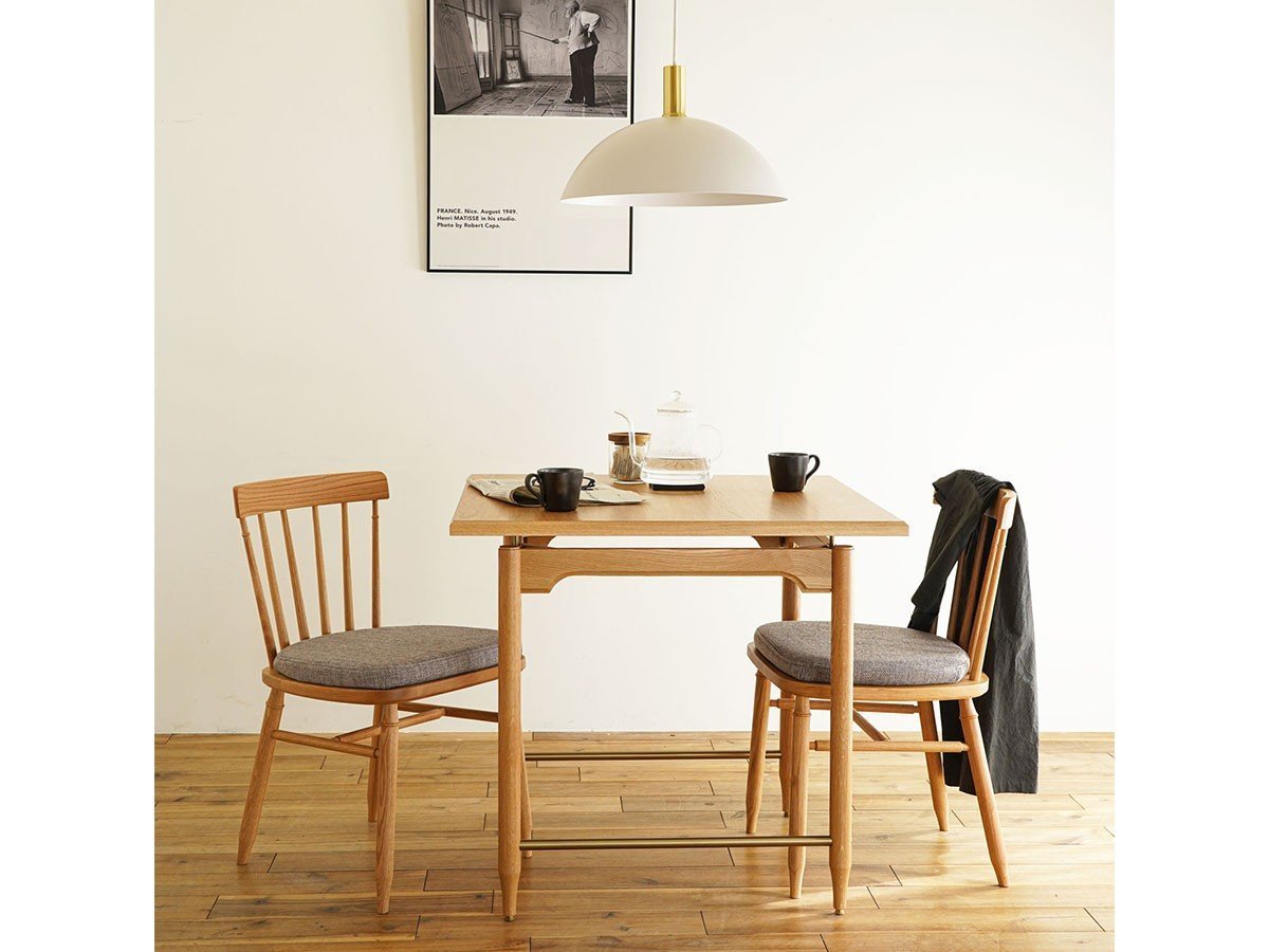【エクリュクス/ecruxe / GOODS】のEPI DINING TABLE 800 / エピ ダイニングテーブル 幅80cm(オークナチュラル) 人気、トレンドファッション・服の通販 founy(ファニー) 　アンティーク　Antique-Inspired　クラシカル　Classical, Vintage-Inspired　コンパクト　Compact, Small Size　スリム　Slim, Slim Fit　テーブル　Table, Dining Table　バランス　Balance, Style Balance　送料無料　Free Shipping　ホーム・キャンプ・アウトドア・お取り寄せ　Home Living / Home & Lifestyle / Camping Gear / Outdoor Camping　家具・インテリア　Home Furniture & Interior. Stylish & Functional Living Spaces　テーブル　Dining, Coffee & Side Tables　ダイニングテーブル・食卓テーブル　Dining Tables　ホーム・キャンプ・アウトドア・お取り寄せ　Home Living / Home & Lifestyle / Camping Gear / Outdoor Camping　家具・インテリア　Home Furniture & Interior. Stylish & Functional Living Spaces　テーブル　Dining, Coffee & Side Tables　カフェテーブル・丸型テーブル　Cafe & Bistro Tables　other-3|ID: prp329100003908840 ipo3291000000031479183