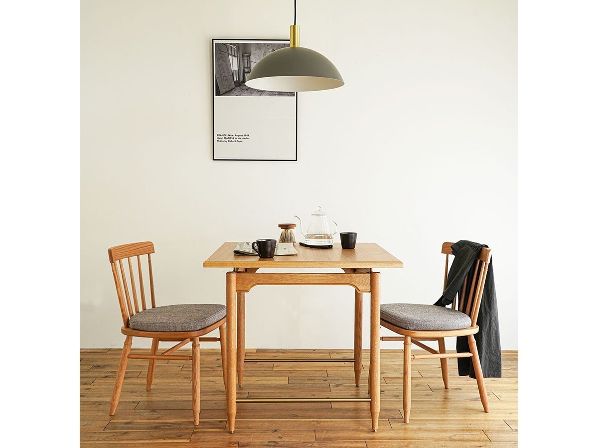 【エクリュクス/ecruxe / GOODS】のEPI DINING TABLE 800 / エピ ダイニングテーブル 幅80cm(オークナチュラル) 人気、トレンドファッション・服の通販 founy(ファニー) 　アンティーク　Antique-Inspired　クラシカル　Classical, Vintage-Inspired　コンパクト　Compact, Small Size　スリム　Slim, Slim Fit　テーブル　Table, Dining Table　バランス　Balance, Style Balance　送料無料　Free Shipping　ホーム・キャンプ・アウトドア・お取り寄せ　Home Living / Home & Lifestyle / Camping Gear / Outdoor Camping　家具・インテリア　Home Furniture & Interior. Stylish & Functional Living Spaces　テーブル　Dining, Coffee & Side Tables　ダイニングテーブル・食卓テーブル　Dining Tables　ホーム・キャンプ・アウトドア・お取り寄せ　Home Living / Home & Lifestyle / Camping Gear / Outdoor Camping　家具・インテリア　Home Furniture & Interior. Stylish & Functional Living Spaces　テーブル　Dining, Coffee & Side Tables　カフェテーブル・丸型テーブル　Cafe & Bistro Tables　other-4|ID: prp329100003908840 ipo3291000000031479184